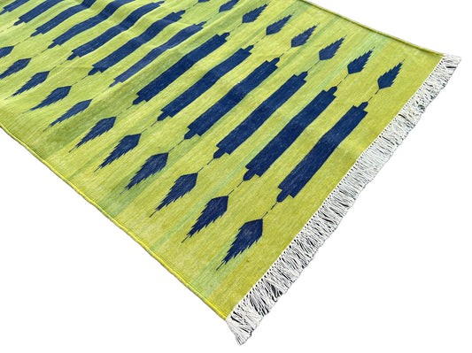 Modern Handmade Cotton Striped Runner