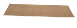 Modern Handmade New Zealand Wool Solid Beige Runner Dhurrie Rug - 6807