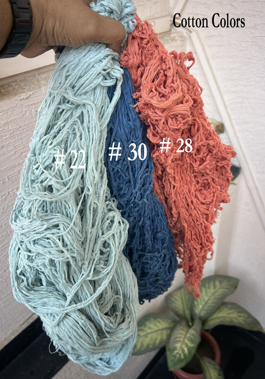 Handmade Cotton And New Zealand Wool Sample Rug for Elizabeth / Liz Hoffman