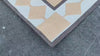 Modern Handmade Cotton Cream, Beige And Brown Geometric Dhurrie Runner-6784