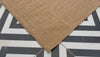 Modern Handmade New Zealand Wool Solid Beige Runner Dhurrie Rug - 6807