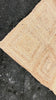 Modern Handmade Natural Jute Checker Board Rug Indian Dhurrie -8045