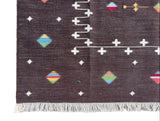 Modern Handmade Cotton Shooting Star Rug