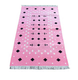 Modern Handmade Cotton Shooting Star Rug