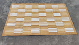 Modern Handmade Cotton Striped Rug